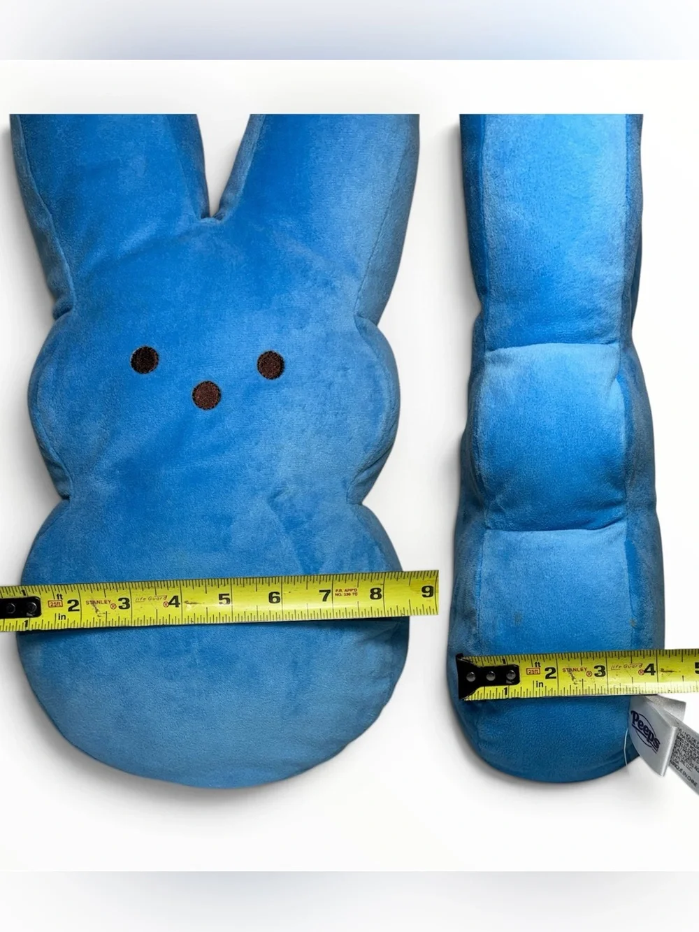 Peeps Blue Bunny Plush 15.5” Easter Rabbit Stuffed Animal 2022 Animal Adventure